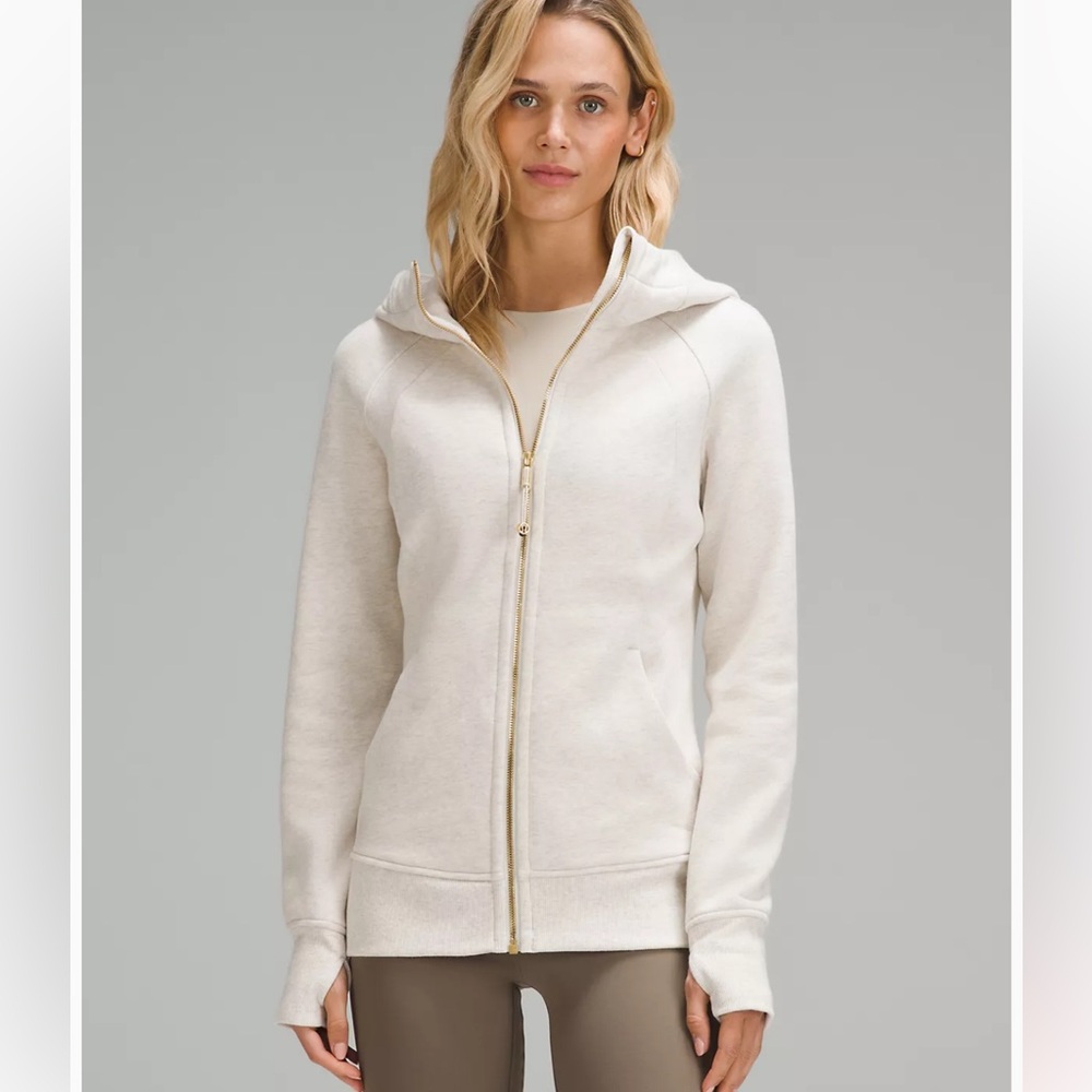 Lululemon full zip scuba hoodie
